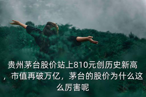 貴州茅臺(tái)股價(jià)站上810元?jiǎng)?chuàng)歷史新高，市值再破萬億，茅臺(tái)的股價(jià)為什么這么厲害呢
