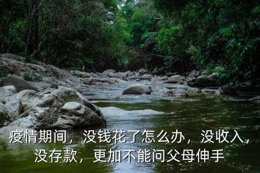 疫情期間，沒錢花了怎么辦，沒收入，沒存款，更加不能問父母伸手