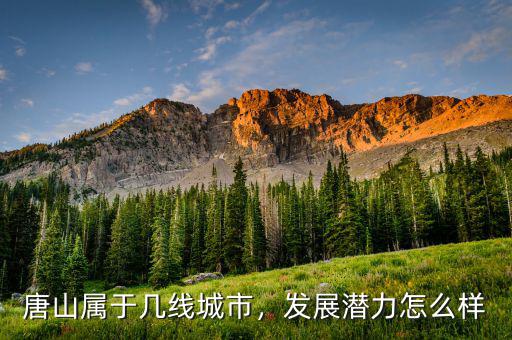 唐山屬于幾線城市，發(fā)展?jié)摿υ趺礃? class=