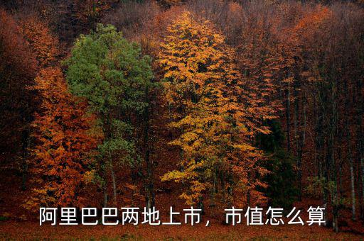 阿里巴巴兩地上市，市值怎么算