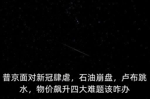 普京面對新冠肆虐，石油崩盤，盧布跳水，物價飆升四大難題該咋辦