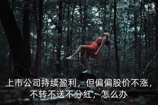 上市公司持續(xù)盈利，但偏偏股價不漲，不轉不送不分紅，怎么辦