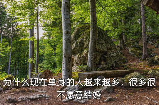 為什么現(xiàn)在單身的人越來越多，很多很不愿意結(jié)婚