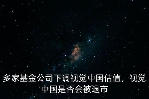 多家基金公司下調(diào)視覺中國估值，視覺中國是否會被退市