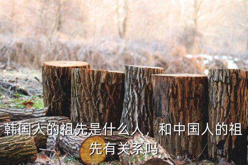 韓國人的祖先是什么人，和中國人的祖先有關(guān)系嗎
