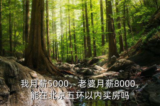 我月薪5000，老婆月薪8000，能在北京五環(huán)以內(nèi)買房嗎