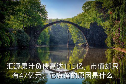 匯源果汁負(fù)債高達(dá)115億，市值卻只有47億元，它衰落的原因是什么