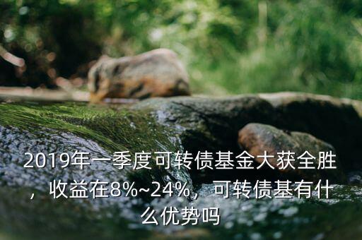 2019年一季度可轉(zhuǎn)債基金大獲全勝，收益在8%~24%，可轉(zhuǎn)債基有什么優(yōu)勢嗎