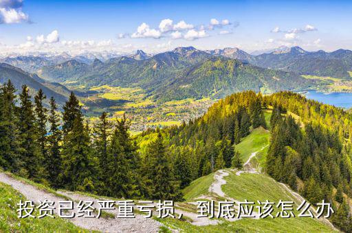 投資已經(jīng)嚴重虧損，到底應該怎么辦
