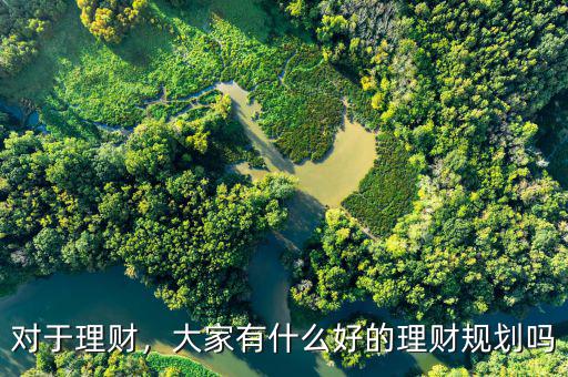 對于理財(cái)，大家有什么好的理財(cái)規(guī)劃嗎