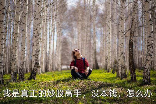 我是真正的炒股高手，沒本錢，怎么辦