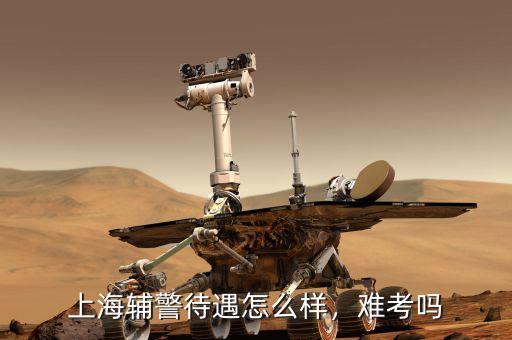 上海輔警待遇怎么樣，難考嗎
