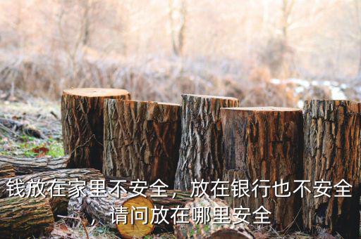 錢放在家里不安全，放在銀行也不安全，請問放在哪里安全