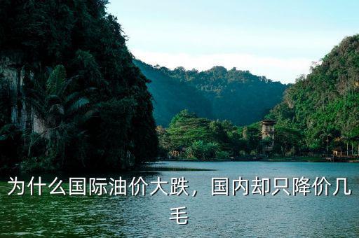 為什么國際油價大跌，國內(nèi)卻只降價幾毛