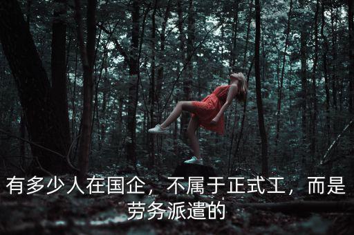 有多少人在國(guó)企，不屬于正式工，而是勞務(wù)派遣的