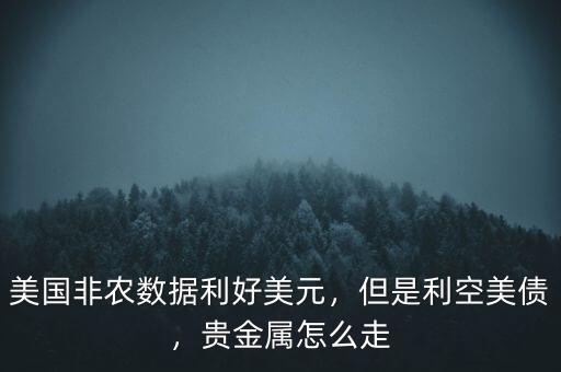 美國非農(nóng)數(shù)據(jù)利好美元，但是利空美債，貴金屬怎么走