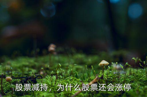 股票減持，為什么股票還會(huì)漲停