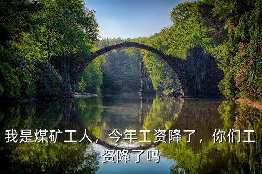 我是煤礦工人，今年工資降了，你們工資降了嗎