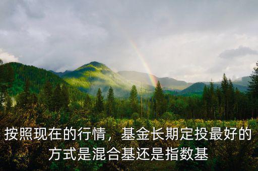 按照現(xiàn)在的行情，基金長期定投最好的方式是混合基還是指數(shù)基