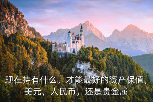 現(xiàn)在持有什么，才能最好的資產(chǎn)保值，美元，人民幣，還是貴金屬