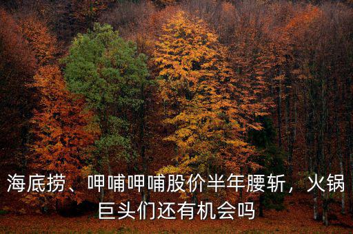 海底撈、呷哺呷哺股價(jià)半年腰斬，火鍋巨頭們還有機(jī)會(huì)嗎