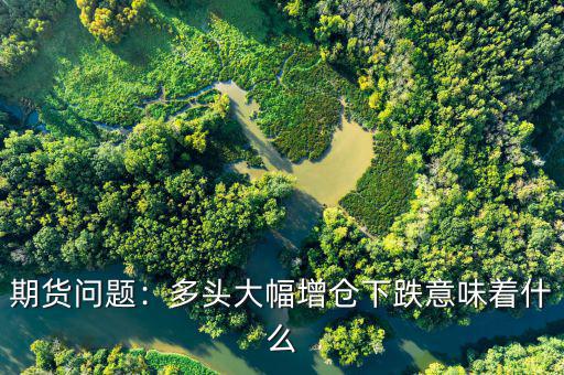 空頭增倉(cāng)是什么意思,空頭減倉(cāng)。多頭增倉(cāng)