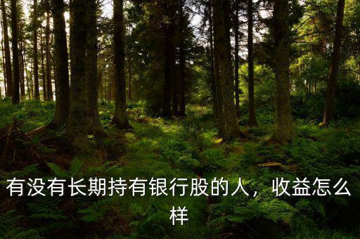 有沒有長(zhǎng)期持有銀行股的人，收益怎么樣