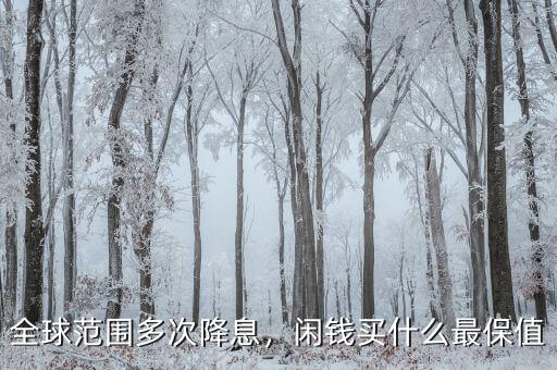 全球范圍多次降息，閑錢(qián)買(mǎi)什么最保值