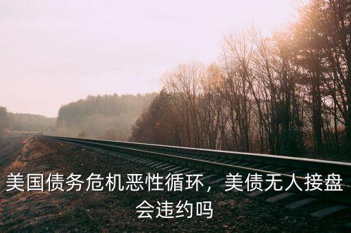 美國債務(wù)危機(jī)惡性循環(huán)，美債無人接盤會(huì)違約嗎