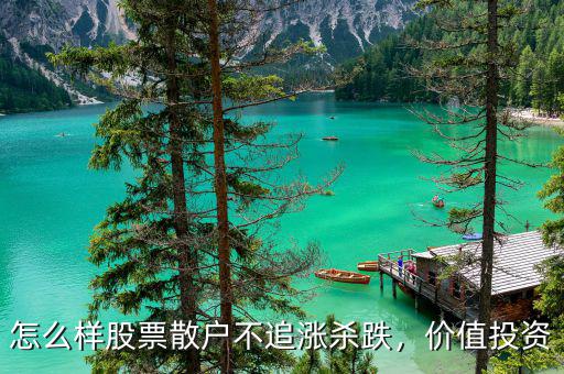 怎么樣股票散戶不追漲殺跌，價值投資