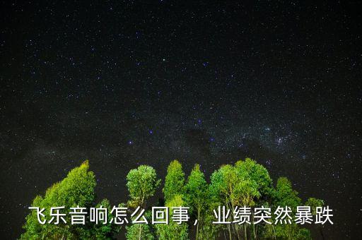 飛樂(lè)音響怎么回事，業(yè)績(jī)突然暴跌