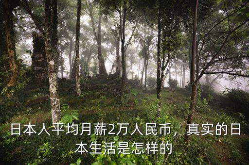 日本人平均月薪2萬人民幣，真實(shí)的日本生活是怎樣的