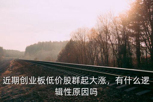 近期創(chuàng)業(yè)板低價(jià)股群起大漲，有什么邏輯性原因嗎