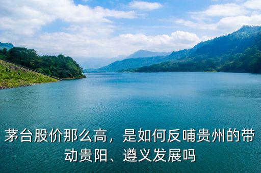 茅臺股價(jià)怎么那么高,茅臺股價(jià)那么高
