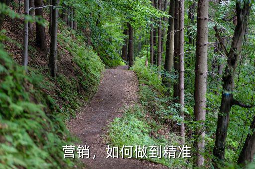 營銷，如何做到精準(zhǔn)