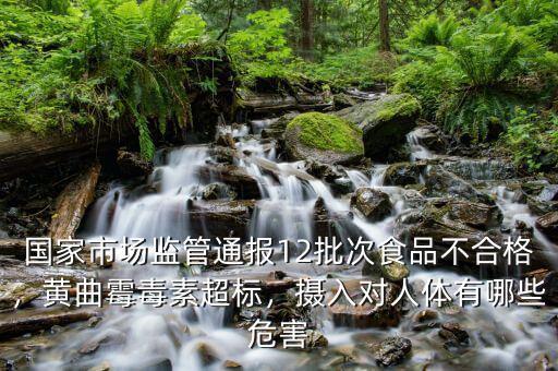 國(guó)家市場(chǎng)監(jiān)管通報(bào)12批次食品不合格，黃曲霉毒素超標(biāo)，攝入對(duì)人體有哪些危害