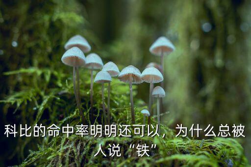 科比的命中率明明還可以，為什么總被人說“鐵”