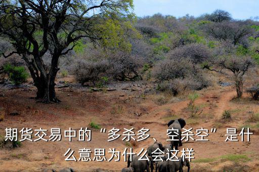 期貨交易中的“多殺多、空殺空”是什么意思為什么會(huì)這樣