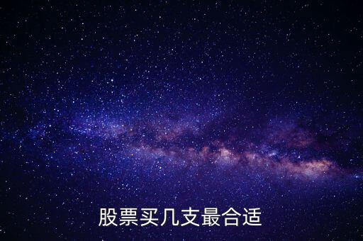 股票買(mǎi)幾支最合適