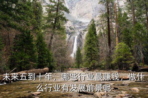 未來五到十年，哪些行業(yè)最賺錢，做什么行業(yè)有發(fā)展前景呢