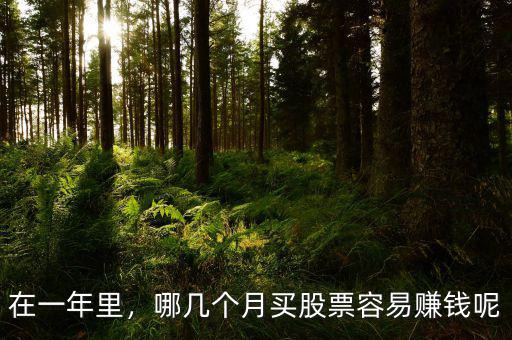 在一年里，哪幾個(gè)月買股票容易賺錢呢