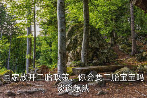 為什么要全面放開二胎政策,國(guó)家放開二胎政策