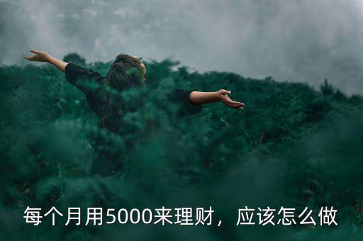 每個(gè)月用5000來理財(cái)，應(yīng)該怎么做