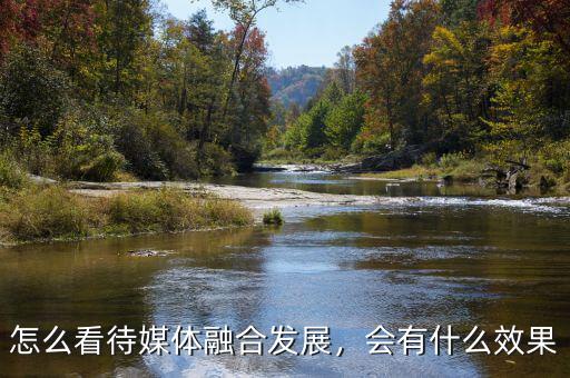 怎么看待媒體融合發(fā)展，會有什么效果