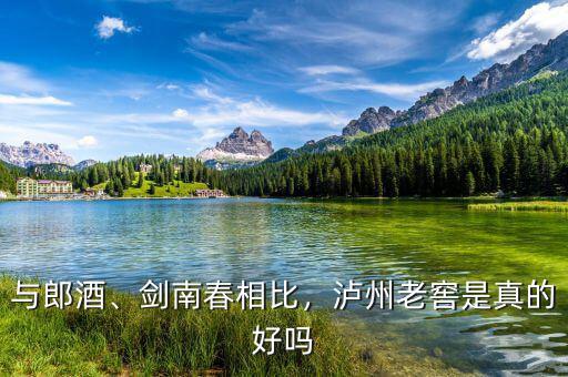 與郎酒、劍南春相比，瀘州老窖是真的好嗎