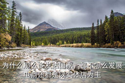為什么那么多發(fā)達(dá)國家，都不怎么發(fā)展電商還都是以實(shí)體店為主