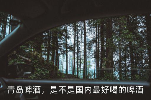 青島啤酒，是不是國內(nèi)最好喝的啤酒