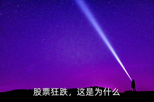 股票狂跌，這是為什么