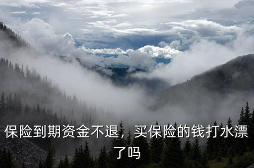 保險(xiǎn)到期不給錢(qián)怎么辦,保險(xiǎn)到期資金不退