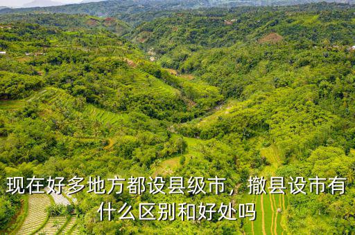 現(xiàn)在好多地方都設(shè)縣級市，撤縣設(shè)市有什么區(qū)別和好處嗎